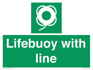 SL7252: Lifebuoy with line
