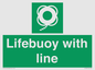 SL7252: Lifebuoy with line