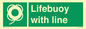 SL7252: Lifebuoy with line