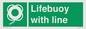 SL7252: Lifebuoy with line