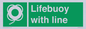 SL7252: Lifebuoy with line