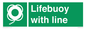 SL7252: Lifebuoy with line