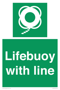 SL7252: Lifebuoy with line