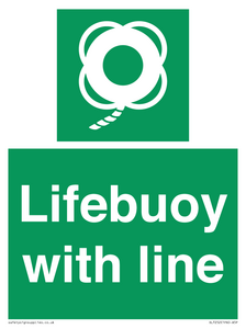 SL7252: Lifebuoy with line