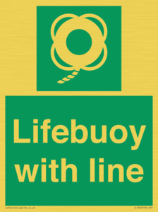 SL7252: Lifebuoy with line