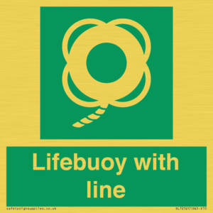 SL7252: Lifebuoy with line