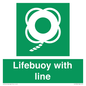 SL7252: Lifebuoy with line