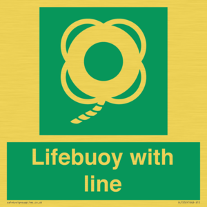 SL7252: Lifebuoy with line
