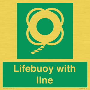 SL7252: Lifebuoy with line