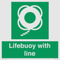 SL7252: Lifebuoy with line