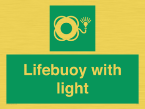 SL7253: Lifebuoy with light