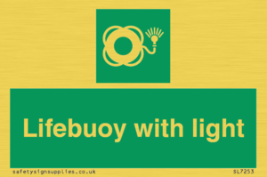 SL7253: Lifebuoy with light