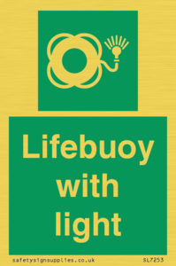 SL7253: Lifebuoy with light