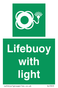 SL7253: Lifebuoy with light