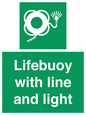 SL7254: Lifebuoy with line and light