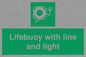 SL7254: Lifebuoy with line and light