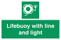 SL7254: Lifebuoy with line and light