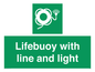 SL7254: Lifebuoy with line and light