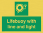 SL7254: Lifebuoy with line and light