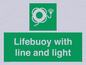 SL7254: Lifebuoy with line and light