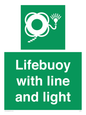 SL7254: Lifebuoy with line and light