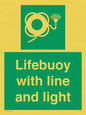 SL7254: Lifebuoy with line and light