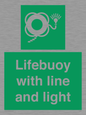 SL7254: Lifebuoy with line and light