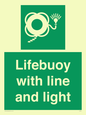 SL7254: Lifebuoy with line and light