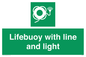 SL7254: Lifebuoy with line and light