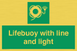 SL7254: Lifebuoy with line and light