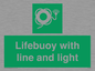 SL7254: Lifebuoy with line and light