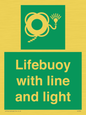 SL7254: Lifebuoy with line and light