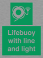 SL7254: Lifebuoy with line and light