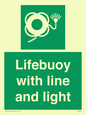 SL7254: Lifebuoy with line and light