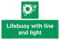 SL7254: Lifebuoy with line and light