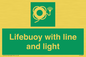 SL7254: Lifebuoy with line and light