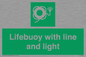 SL7254: Lifebuoy with line and light