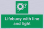 SL7254: Lifebuoy with line and light