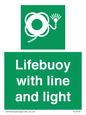 SL7254: Lifebuoy with line and light