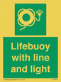 SL7254: Lifebuoy with line and light
