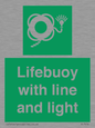 SL7254: Lifebuoy with line and light