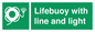 SL7254: Lifebuoy with line and light