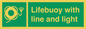 SL7254: Lifebuoy with line and light