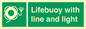 SL7254: Lifebuoy with line and light