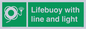 SL7254: Lifebuoy with line and light