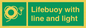 SL7254: Lifebuoy with line and light