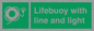 SL7254: Lifebuoy with line and light