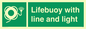 SL7254: Lifebuoy with line and light