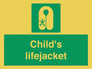 SL7256: Child's lifejacket