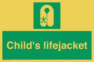 SL7256: Child's lifejacket